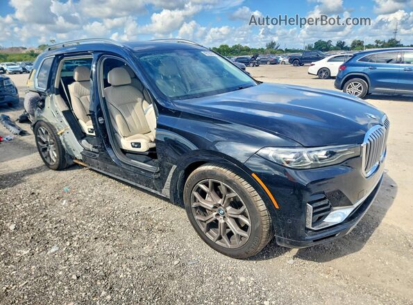 5UXCW2C07L9A02980 2020 BMW X7 Black Delantero derecho
