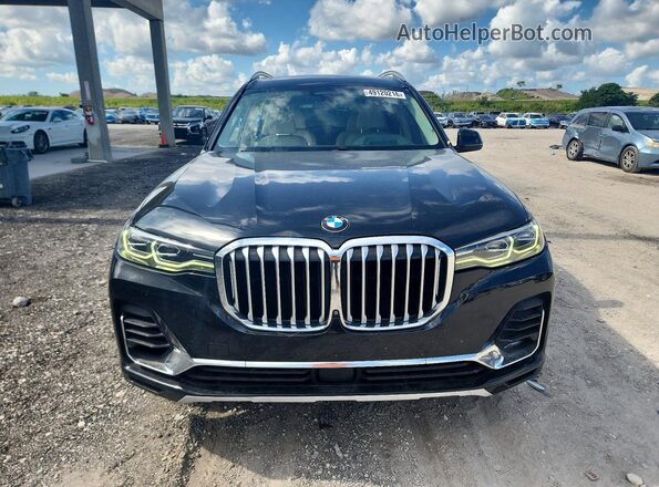 5UXCW2C07L9A02980 2020 BMW X7 Black Vista frontal