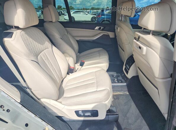 5UXCW2C07L9A02980 2020 BMW X7 Black Vista interior trasera
