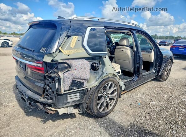 5UXCW2C07L9A02980 2020 BMW X7 Black Trasero derecho