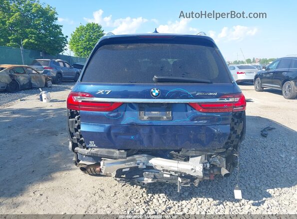 5UXCW2C07M9F83821 2021 BMW X7 Синий 