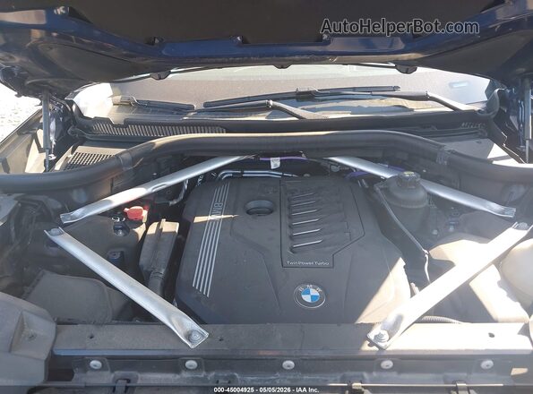 5UXCW2C07M9F83821 2021 BMW X7 Синий Вид сзади