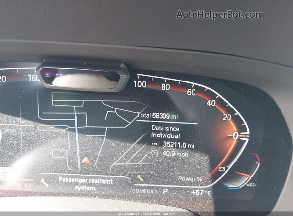 5UXCW2C07M9F83821 2021 BMW X7 Синий Панорамный вид салона 360°