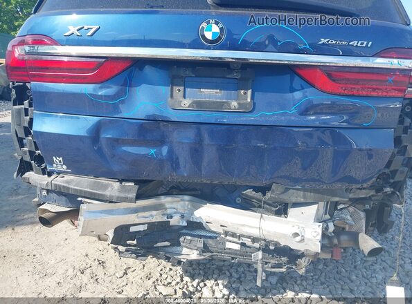 5UXCW2C07M9F83821 2021 BMW X7 Синий Вид спереди