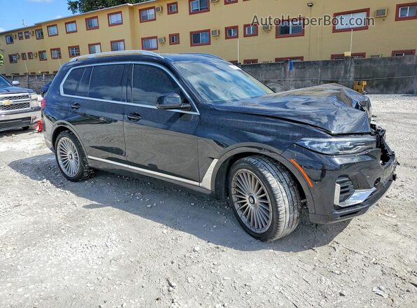 5UXCW2C07M9G50529 2021 BMW X7 Black Front right