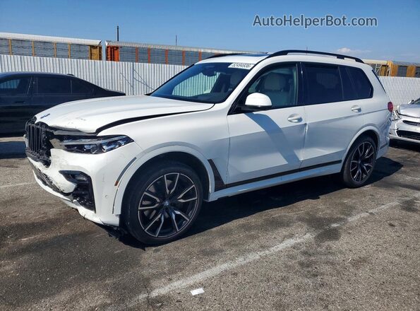 5UXCW2C07N9L11557 2022 BMW X7 White Vista tres cuartos delantera izquierda