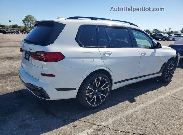 5UXCW2C07N9L11557 2022 BMW X7 White Trasero derecho