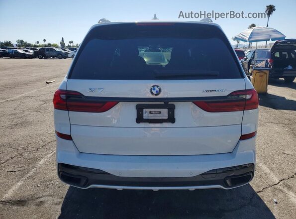 5UXCW2C07N9L11557 2022 BMW X7 White Vista trasera