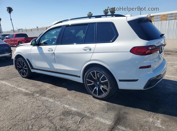 5UXCW2C07N9L11557 2022 BMW X7 White Trasero izquierdo