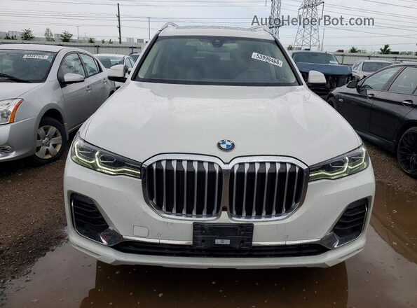 5UXCW2C08N9L34412 2022 BMW X7 White Widok z przodu