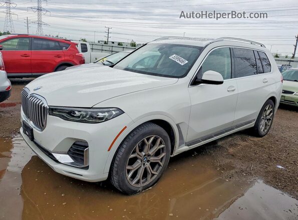 5UXCW2C08N9L34412 2022 BMW X7 White Przód lewy