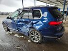 2020 Bmw X7 Xdrive40i Blue vin: 5UXCW2C0XL9B07254