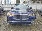 2022 Bmw X7 Xdrive40i Синий vin: 5UXCW2C0XN9J45616