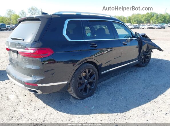 5UXCW2C0XN9J48726 2022 BMW X7 Черный Задняя правая четверть