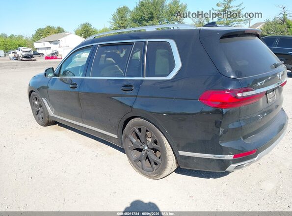 5UXCW2C0XN9J48726 2022 BMW X7 Черный Задняя левая четверть