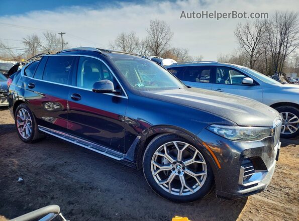 5UXCW2C58KL088021 2019 BMW X7 Черный Передняя правая четверть