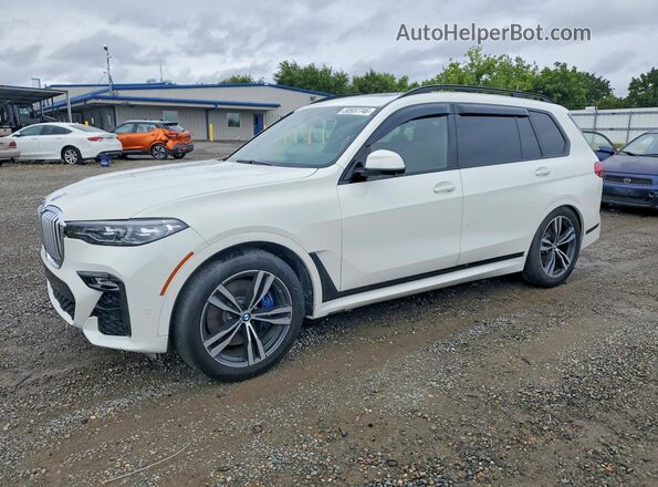 5UXCW2C5XKL081572 2019 BMW X7 Белый Передняя левая четверть