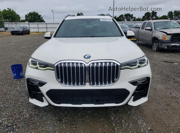 5UXCW2C5XKL081572 2019 BMW X7 Белый Вид спереди