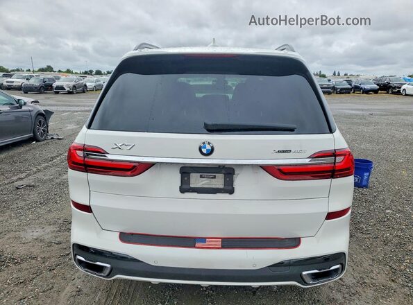 5UXCW2C5XKL081572 2019 BMW X7 Белый Вид сзади