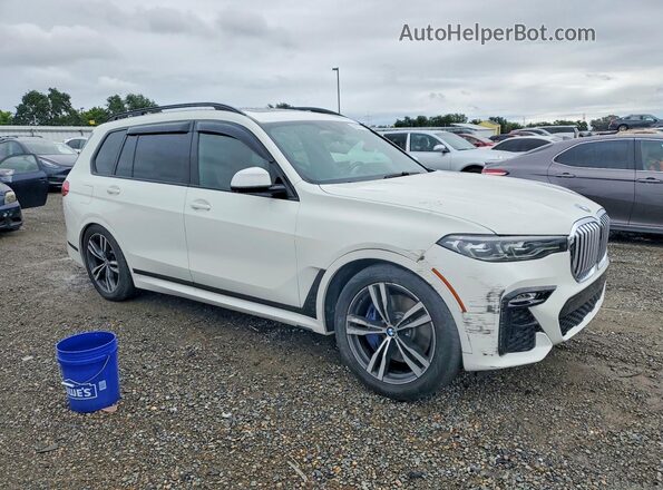 5UXCW2C5XKL081572 2019 BMW X7 Белый Передняя правая четверть