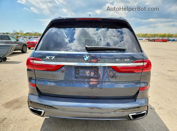 5UXCX4C53KLS37248 2019 BMW X7 Charcoal Widok z tyłu