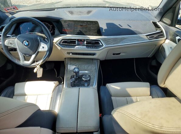 5UXCX4C54KLB39851 2019 BMW X7 Синий Вид панели приборов