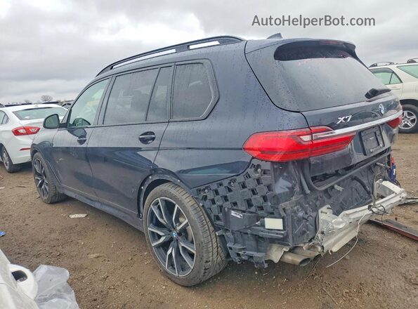 5UXCX4C56KLS37129 2019 BMW X7 Blue Tył lewy