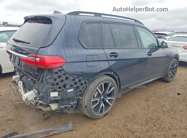 5UXCX4C56KLS37129 2019 BMW X7 Blue Tył prawy