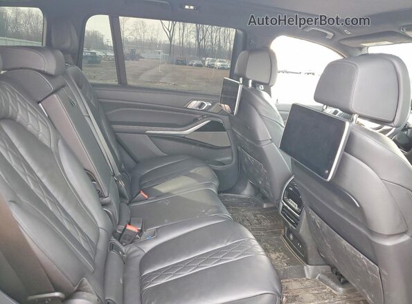 5UXCX6C00L9C61024 2020 BMW X7 Синий Вид задней части салона