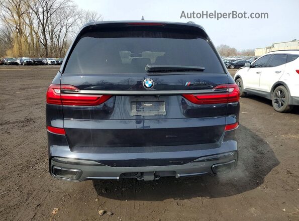 5UXCX6C00L9C61024 2020 BMW X7 Синий Вид сзади