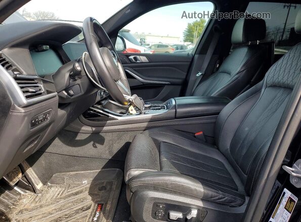 5UXCX6C00L9C61024 2020 BMW X7 Синий Вид салона спереди