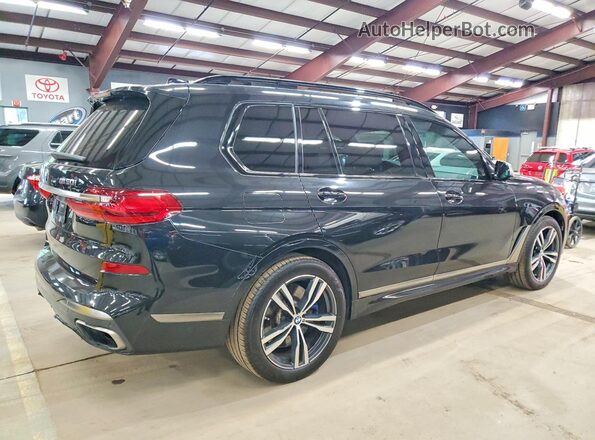 5UXCX6C00LLE35984 2020 BMW X7 Black Tył prawy