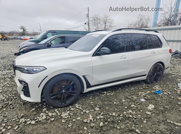 5UXCX6C04M9F01774 2021 BMW X7 White Przód lewy
