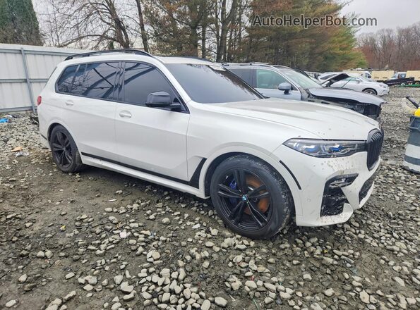5UXCX6C04M9F01774 2021 BMW X7 White Przód prawy