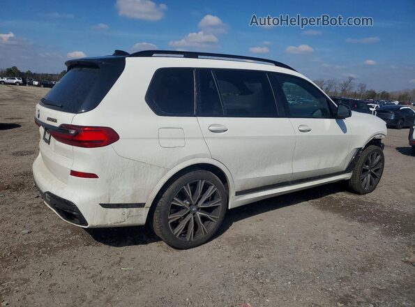 5UXCX6C07M9F81362 2021 BMW X7 Белый Задняя правая четверть
