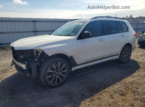 5UXCX6C07M9F81362 2021 BMW X7 Белый Передняя левая четверть