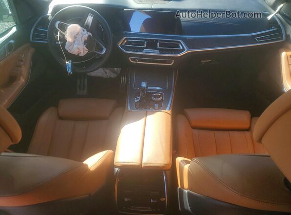 5UXCX6C07N9M80319 2022 BMW X7 White Widok deski rozdzielczej