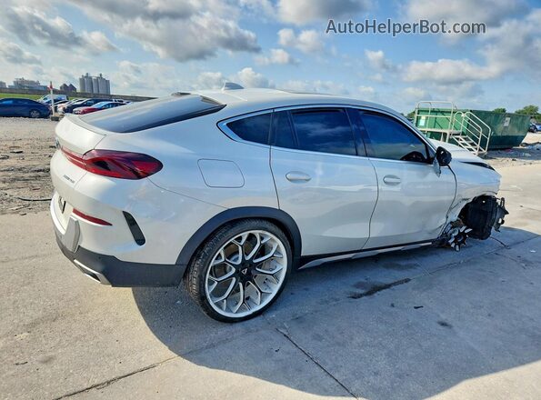 5UXCY6C01P9N74437 2023 BMW X6 White Tył prawy