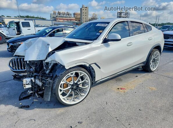 5UXCY6C01P9N74437 2023 BMW X6 White Przód lewy