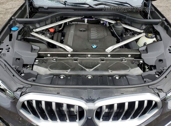 5UXCY6C02P9P88613 2023 BMW X6 Черный Вид подкапотного пространства