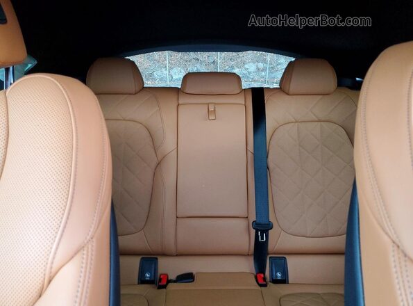 5UXCY6C02P9P88613 2023 BMW X6 Черный Вид задних сидений