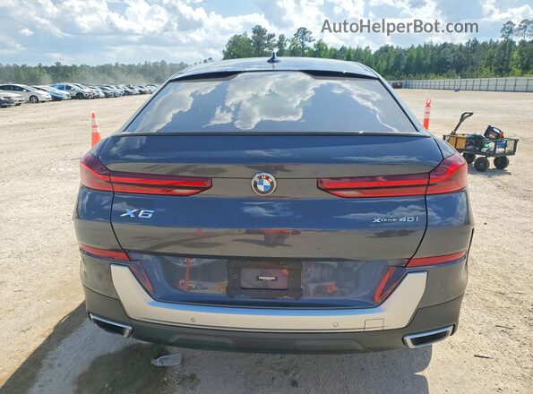 5UXCY6C04N9K23017 2022 BMW X6 Серый Вид сзади