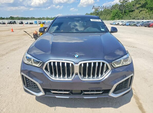 5UXCY6C04N9K23017 2022 BMW X6 Серый Вид спереди