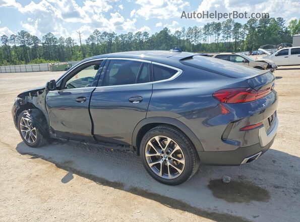 5UXCY6C04N9K23017 2022 BMW X6 Серый Задняя левая четверть