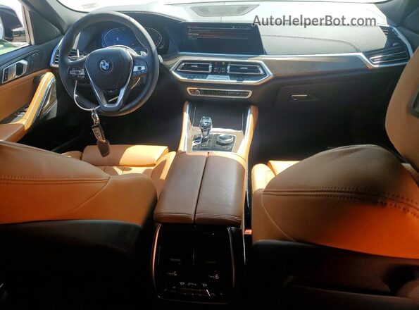 5UXCY6C04N9K23017 2022 BMW X6 Серый Вид панели приборов