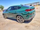2022 Bmw X6 M50i Зеленый vin: 5UXCY8C01N9K59887