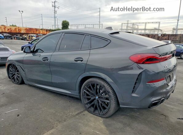 5UXCY8C0XM9H45390 2021 BMW X6 Серый Задняя левая четверть