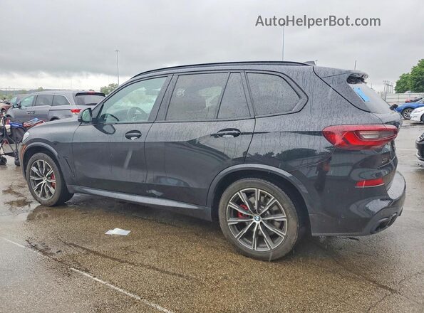 5UXJU4C01M9F71043 2021 BMW X5 Черный Задняя левая четверть
