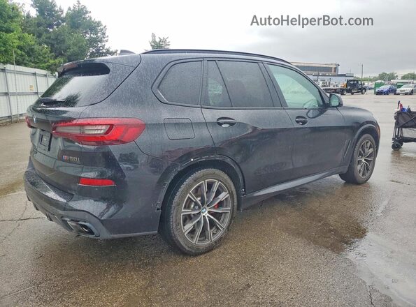 5UXJU4C01M9F71043 2021 BMW X5 Черный Задняя правая четверть