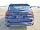 2020 Bmw X5 M50i Blue vin: 5UXJU4C09L9D33200